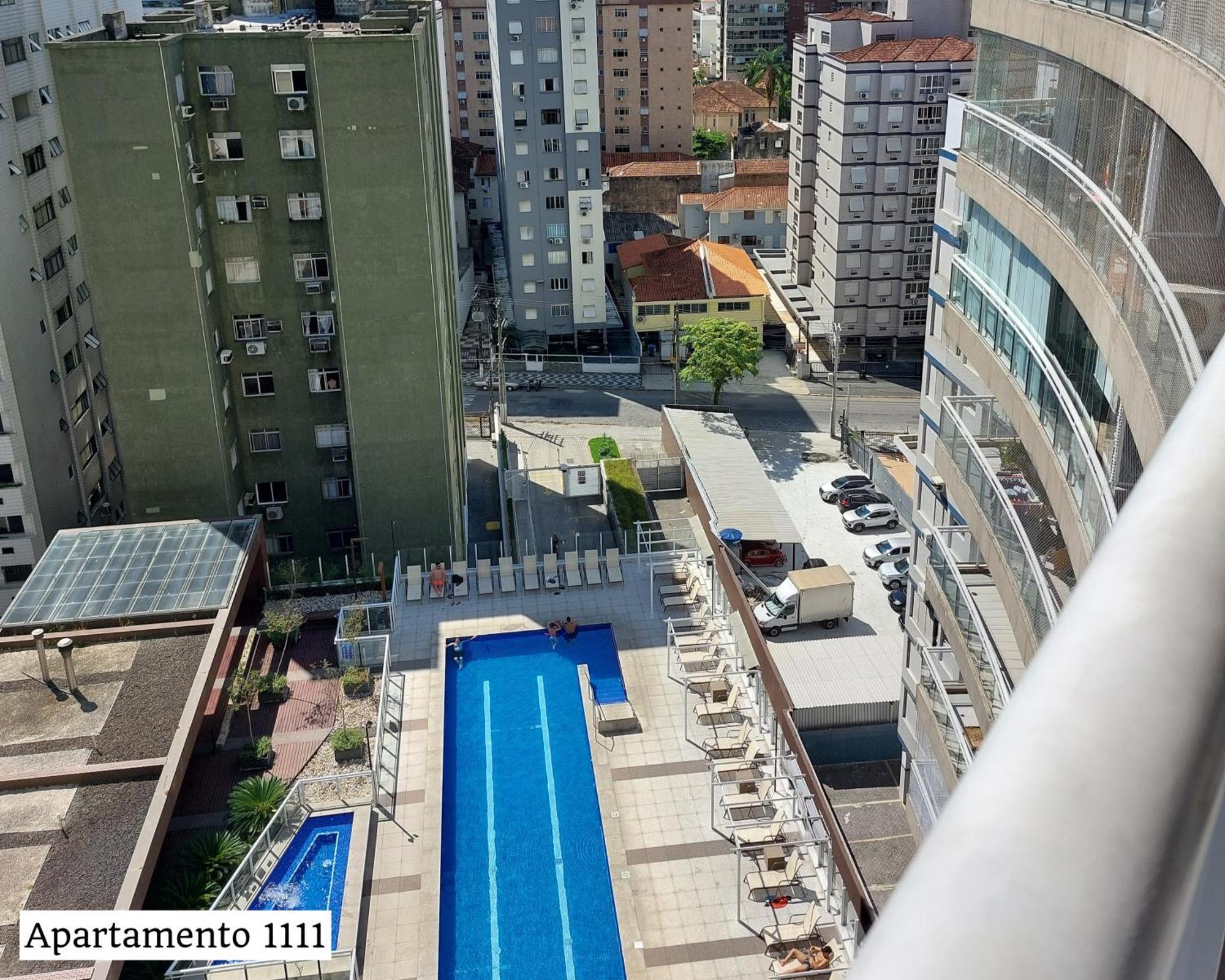 Book Santos - Condominio Unlimited - Apartamento Com Vista Mar E Apartamento Com Vista Piscina מראה חיצוני תמונה