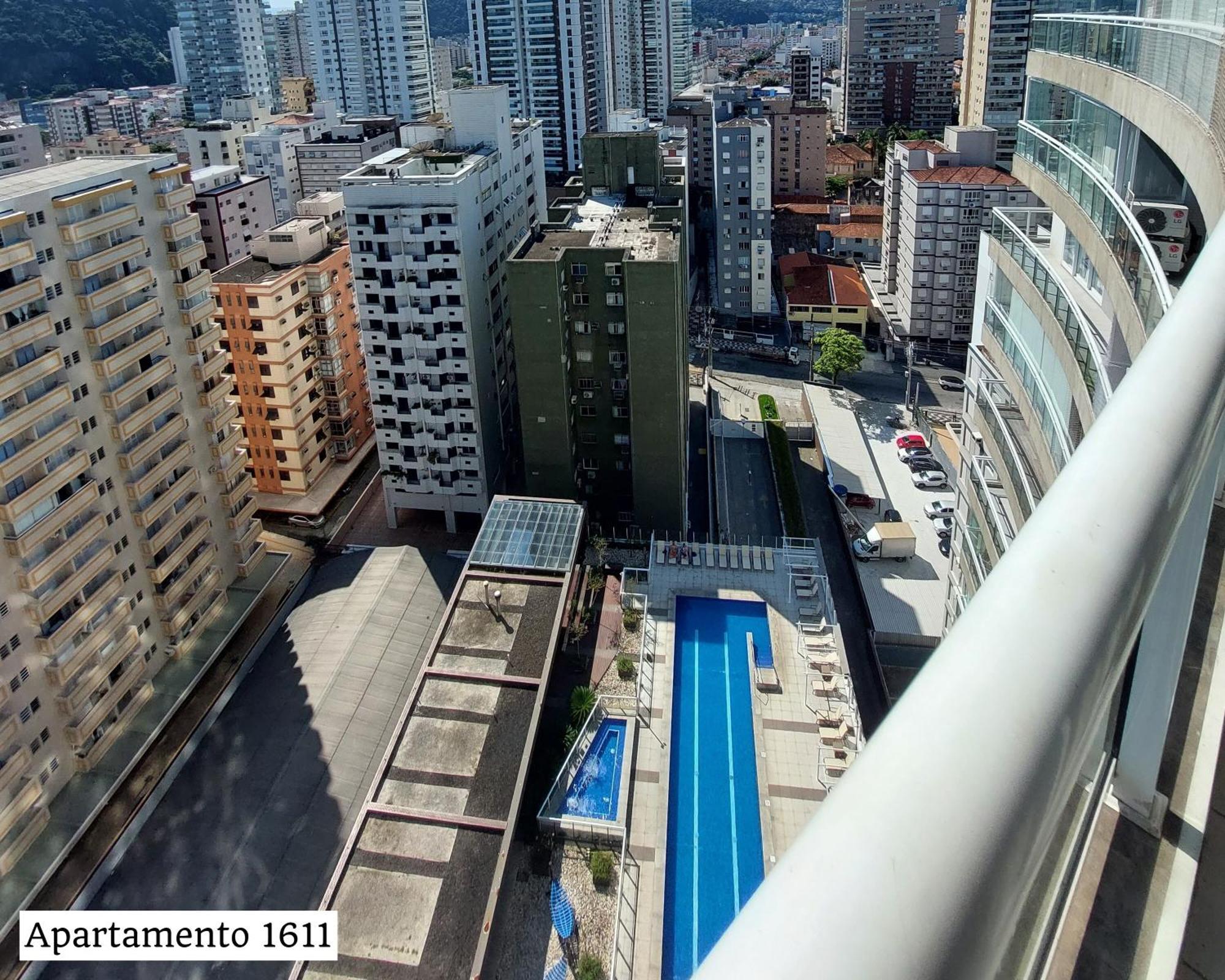 Book Santos - Condominio Unlimited - Apartamento Com Vista Mar E Apartamento Com Vista Piscina מראה חיצוני תמונה