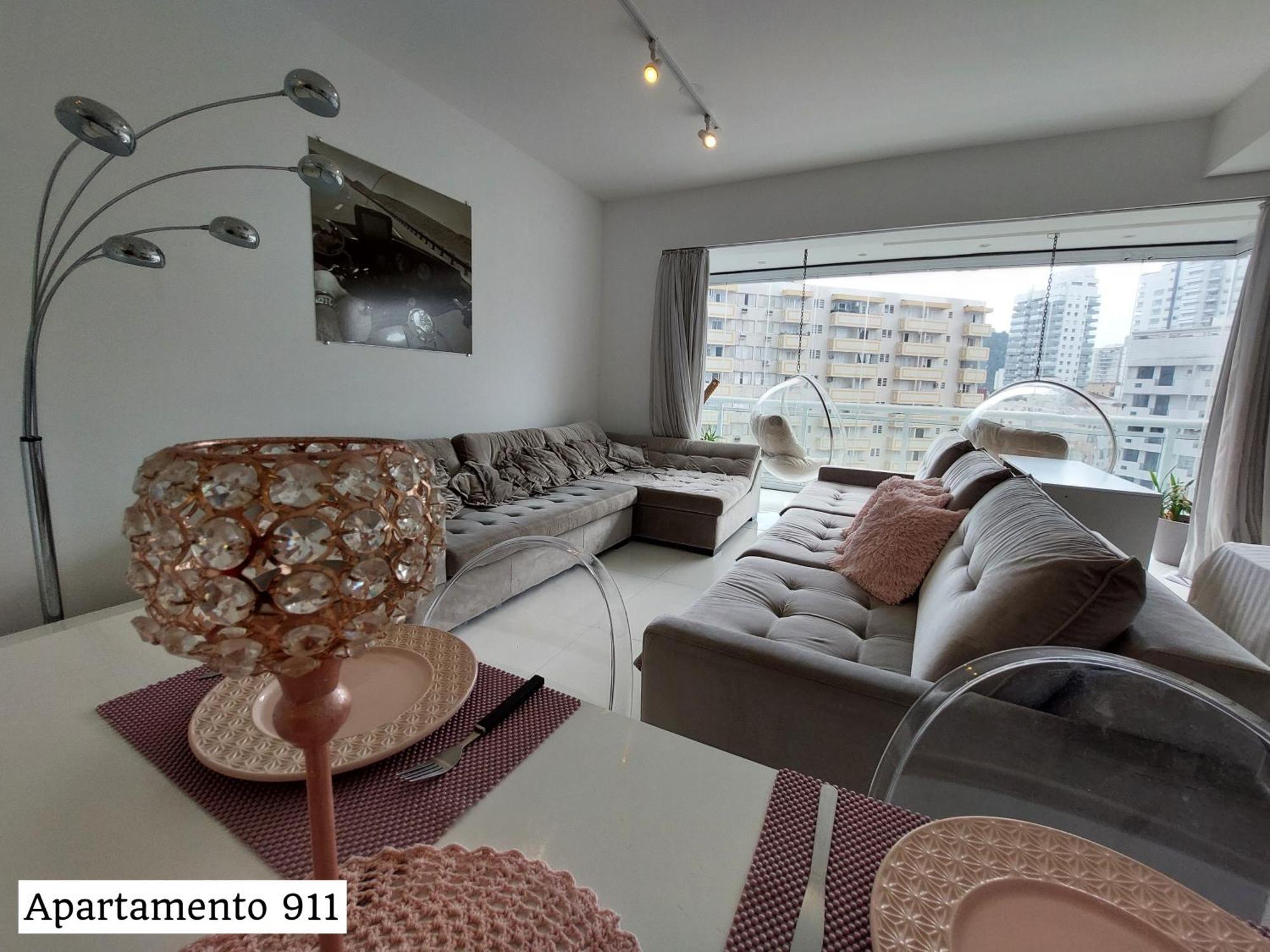 Book Santos - Condominio Unlimited - Apartamento Com Vista Mar E Apartamento Com Vista Piscina חדר תמונה