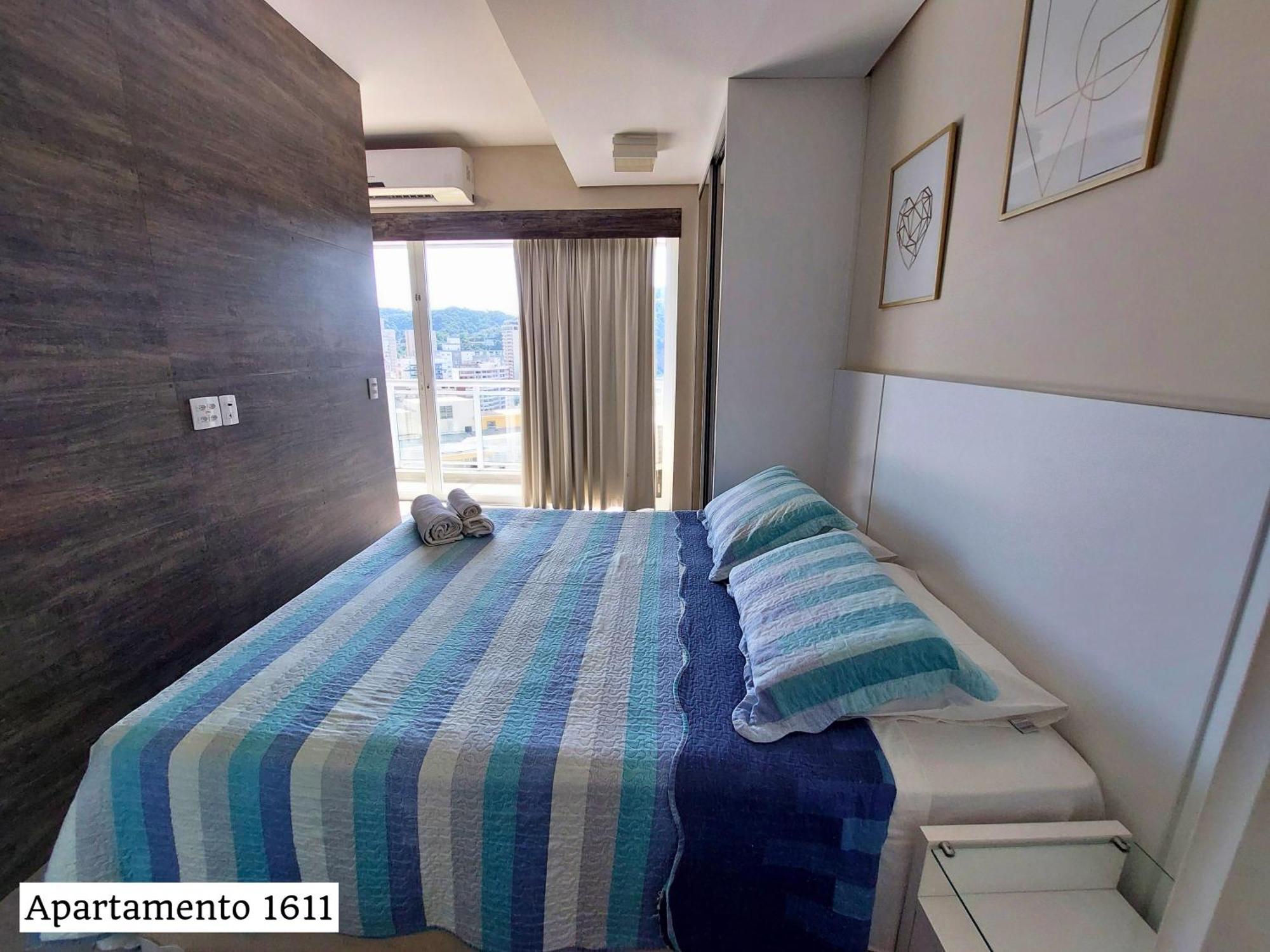 Book Santos - Condominio Unlimited - Apartamento Com Vista Mar E Apartamento Com Vista Piscina חדר תמונה