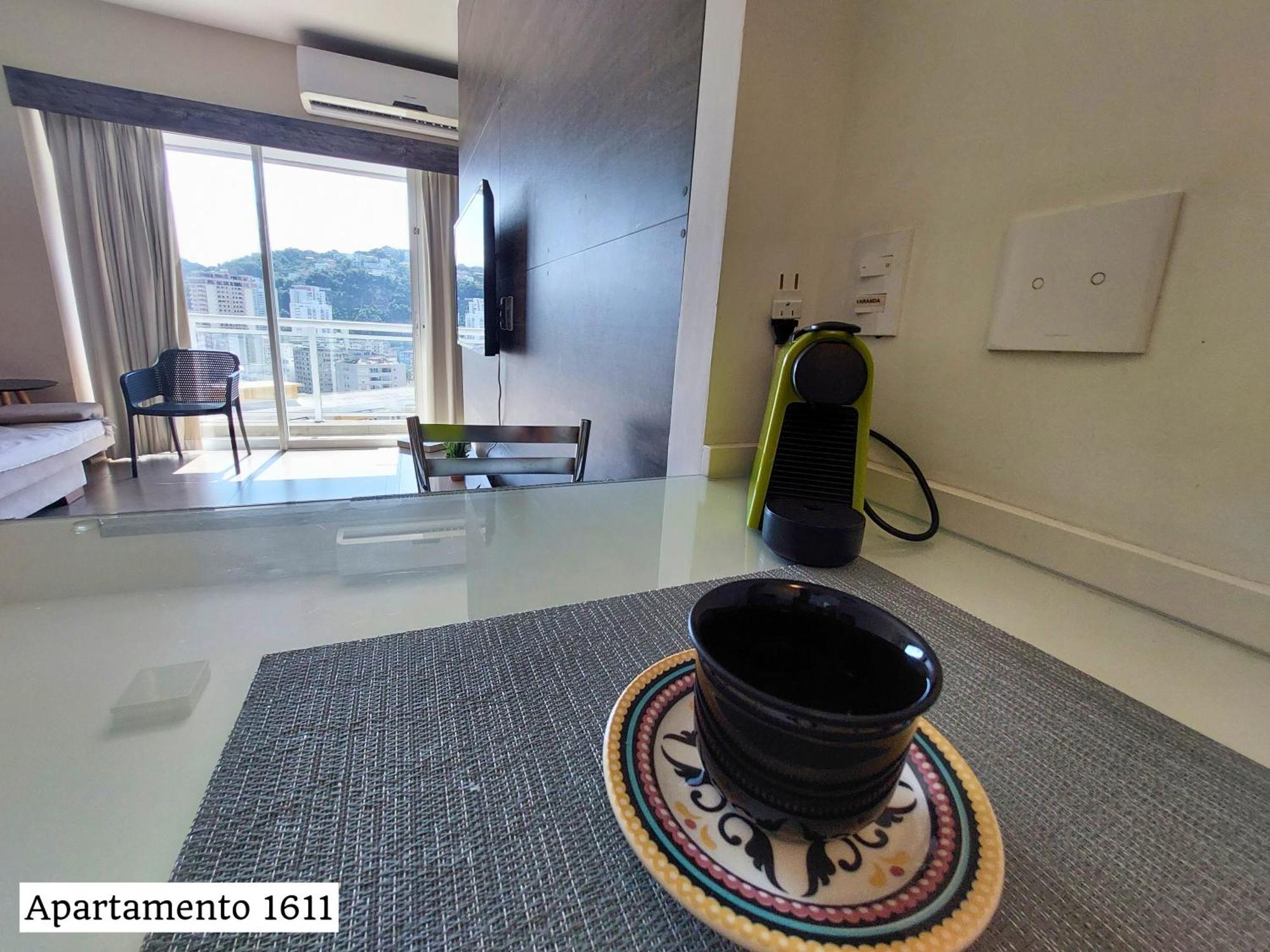 Book Santos - Condominio Unlimited - Apartamento Com Vista Mar E Apartamento Com Vista Piscina חדר תמונה