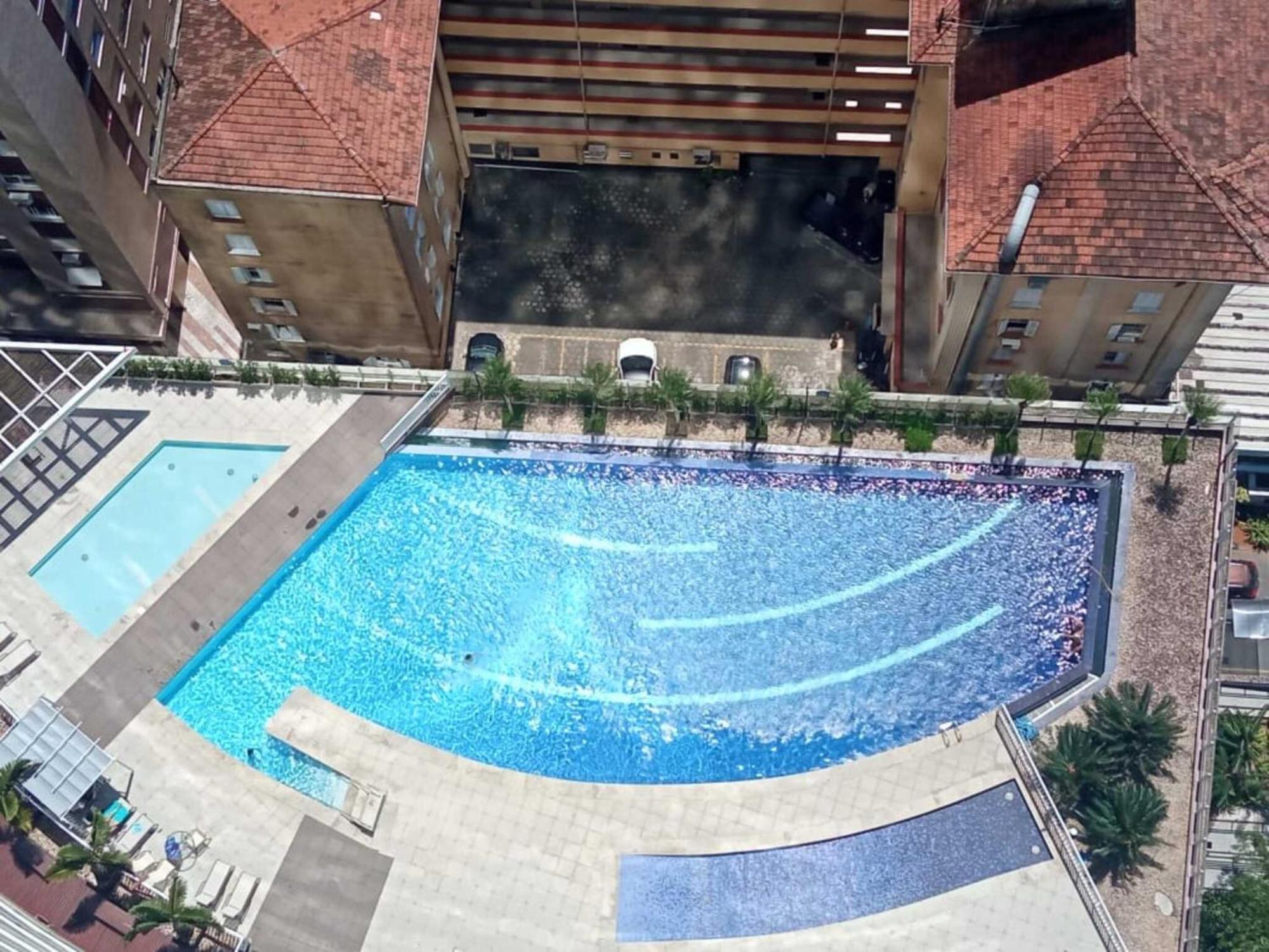 Book Santos - Condominio Unlimited - Apartamento Com Vista Mar E Apartamento Com Vista Piscina מראה חיצוני תמונה